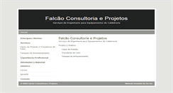 Desktop Screenshot of falcaoconsult.com.br