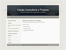 Tablet Screenshot of falcaoconsult.com.br